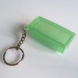 Vintage Tupperware Fridgesmart Keychain Cool Green Container With Matching Seal